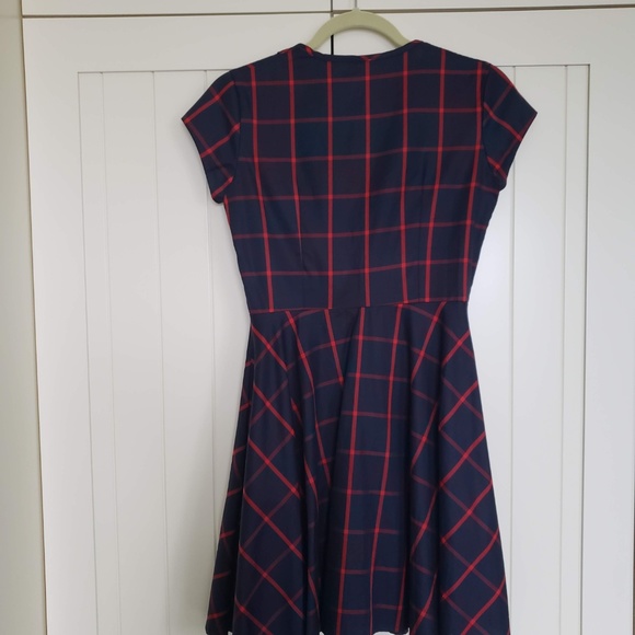 BETINA LOU Montreal Designer Adorable Plaid Dress - Picture 3 of 4